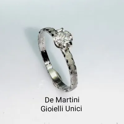 ANELLO SOLITARIO BRILLANTE DEMANTITE